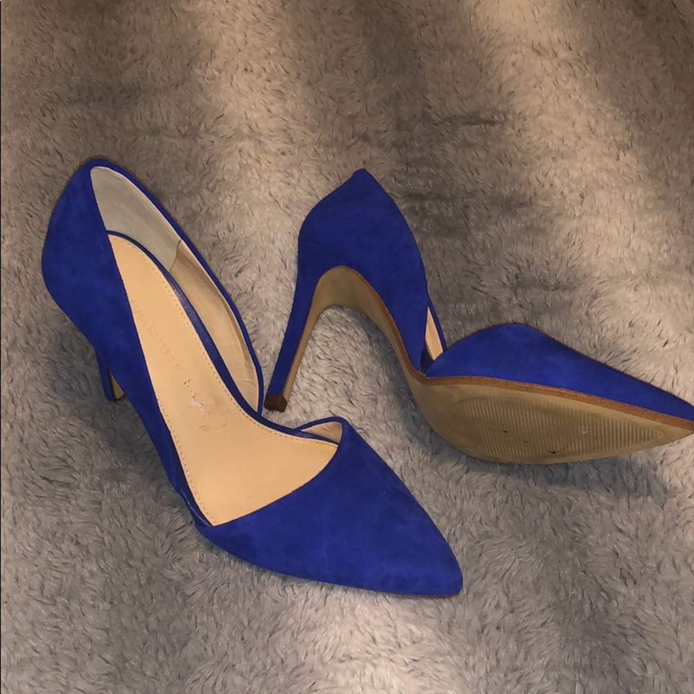 Royal Blue Banana Republic Heel